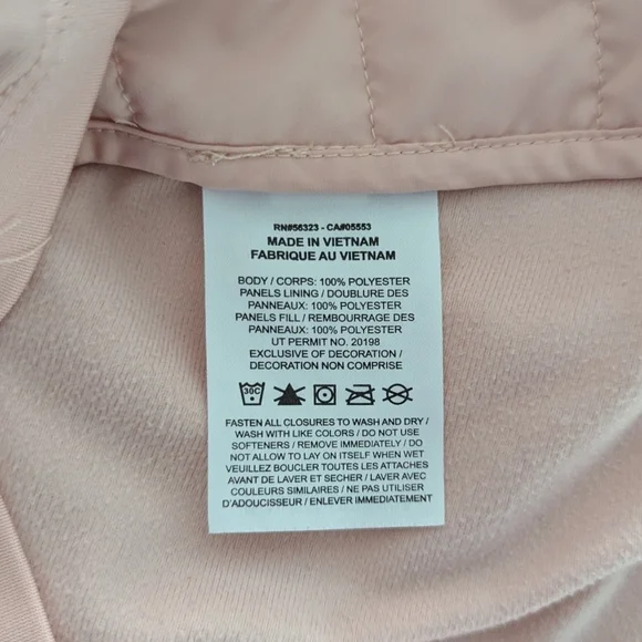 Nike Therma-FIT Essential Running Vest Arctic Light Pink Orange Women Size Large - Picture 9 of 9